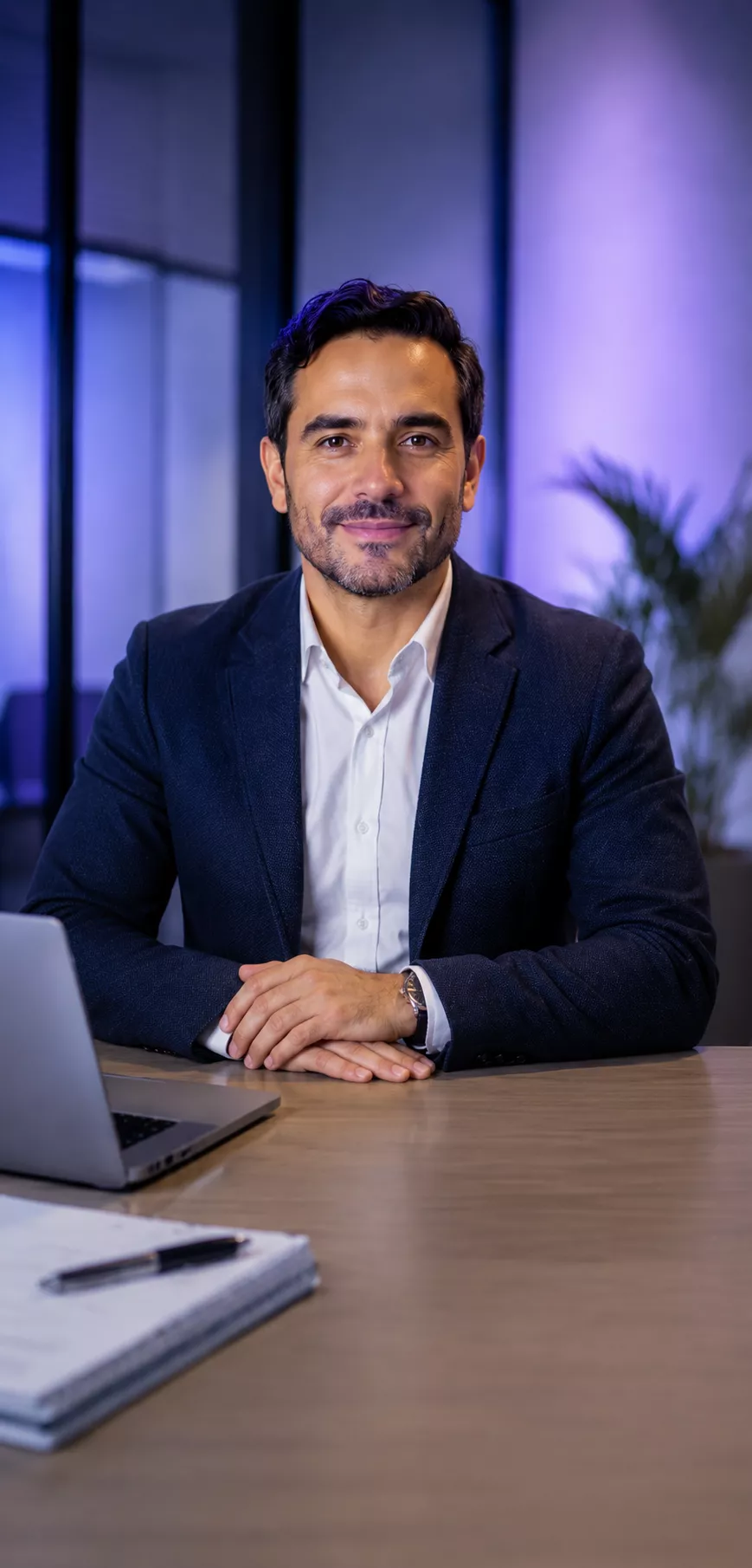 Foto contador o empresario